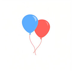 Minimalist Balloon with String Logo &ndash; Elevate Your Brand with Simple Elegance