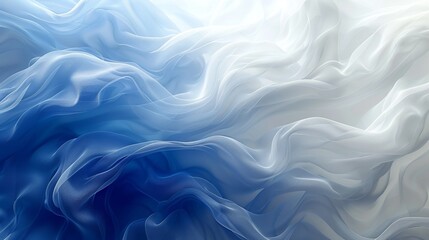 Obraz premium An abstract texture gradient of various shades of blue to white. 