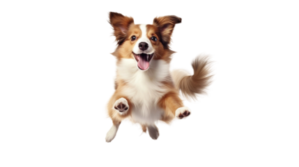 brown border collie dog