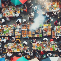 Street food photo.
