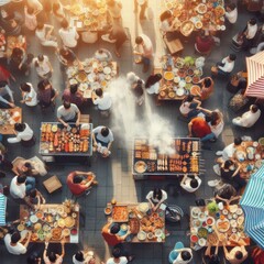Street food photo.