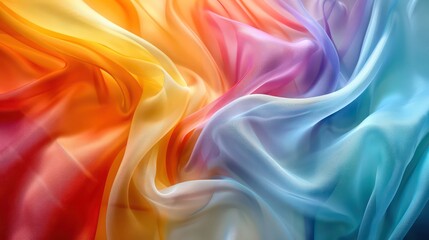 Obraz premium Translucent abstract shapes background, soft, colorful artistic and decorative design to print on stationery and invitations. Creative illustration useful as digital wallpaper.