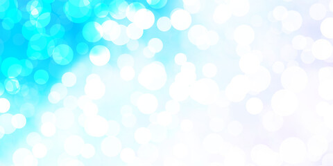 Light Pink, Blue vector background with bubbles.