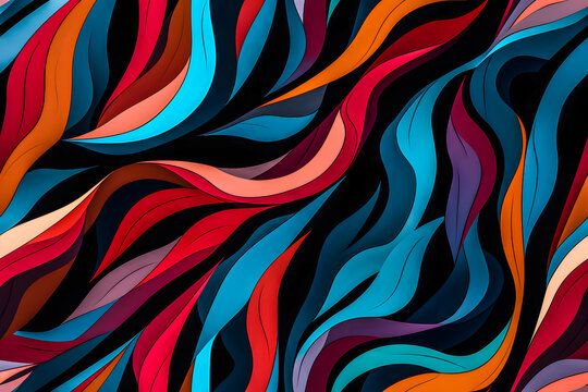 Fond bande dessin&eacute;e abstrait et graphique.