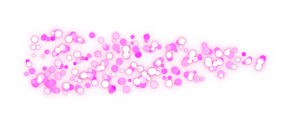 glittering circles. 3d rendering.	