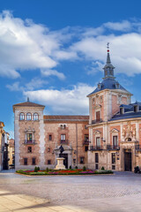 Fototapeta premium Plaza de la Villa, Madrid, Spain