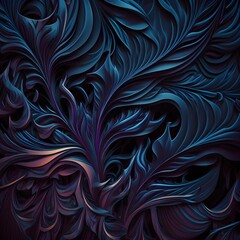 Ultra-realistic Abstract Pattern in deep space