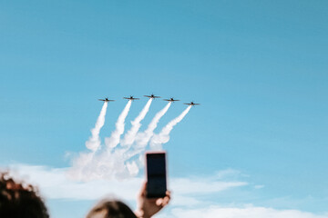 Escuadrilla de alta acrobacia Halcones de la Fuerza Aérea de Chile (FACH)