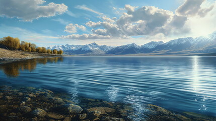Fototapeta premium Photorealistic In this photorealistic painting Lak_012