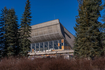 Abandoned Palace of Concerts and Sports in Vilnius, Lithuania