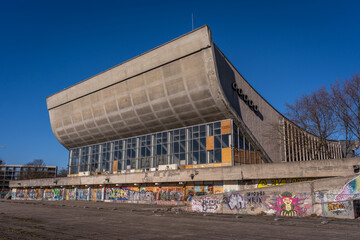 Abandoned Palace of Concerts and Sports in Vilnius, Lithuania