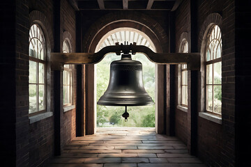 Obraz premium bell in church