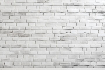 Fototapeta premium old brick wall white color for background or texture