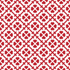 Seamless abstract geometric patterns in Chinese and Japanese style