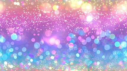 rainbow pastel glitter, exuding brilliance and sparkle in every inch. SEAMLESS PATTERN