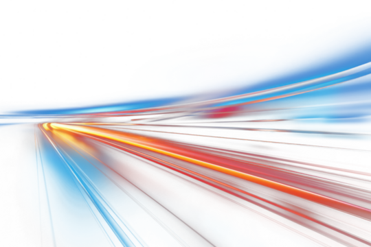 PNG light speed trail effect, transparent background