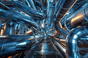 Advanced Engineering Showcase: Cryogenic Cooling Pipes in an Industrial Setting