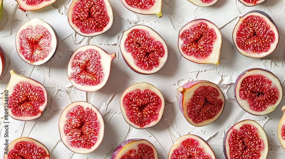 Poster a cluster of pomegranates resting on a sheet of paper atop a desk