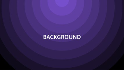 Black and purple abstract background with gradient rounds. Blended overlay pattern	