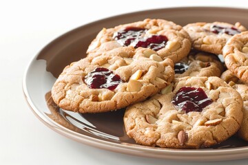 Handmade Almond Butter and Jam Cookies