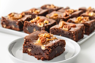 Gourmet Almond Butter Brownies with Velvety Texture