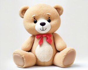 Obraz premium Adorable Teddy Bear Ready for Fun