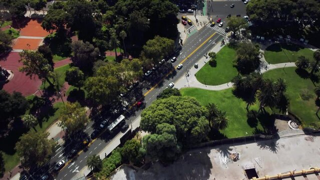 City traffic. Urban transport, cars on road in afternoon