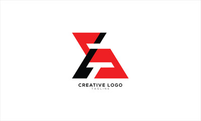 SL LS Abstract initial monogram letter alphabet logo design