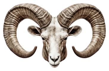 PNG Ram horns livestock animal mammal.