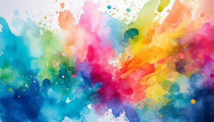 abstract color splash background watercolor background illustration