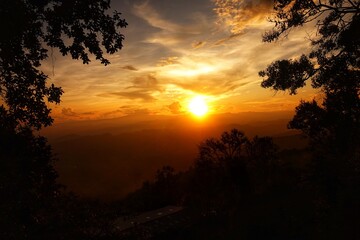 Sonnenuntergang Thailand 