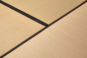 Tatami background - original Japanese mat, vintage design, zen culture