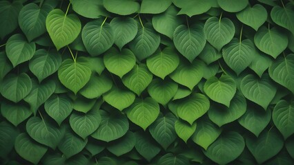 Fototapeta premium Explore leafy textures: intricate leaves against backdrop, perfect for versatile nature