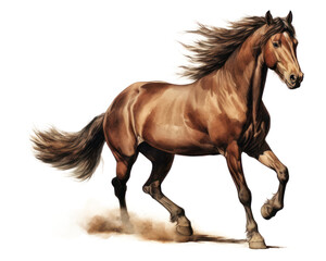 Obraz premium PNG Horse stallion mammal animal. AI generated Image by rawpixel.