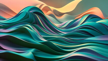 Abstract wave texture 8K background