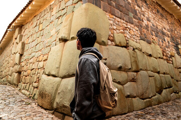 Stone streets of Cusco - Peru 