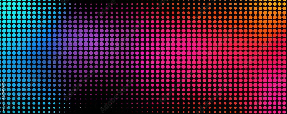 Aufkleber colorful gradient dot pattern background
