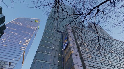 Obraz premium RBC center Royal Bank of Canada at Wellington Avenue in Toronto