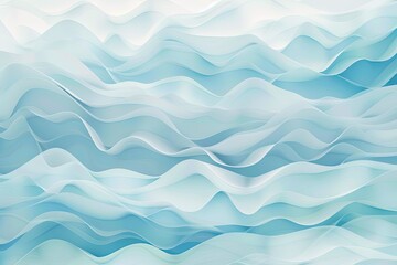 Fototapeta premium A blue wave background