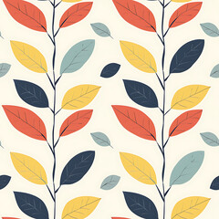 Obraz premium seamless floral pattern