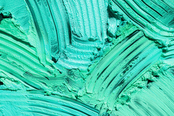 Sea green mint blue cyan mascara texture swatch background
