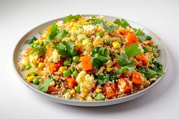 All Veggie Fried Rice with a Touch of Elegance from Sesame Seeds