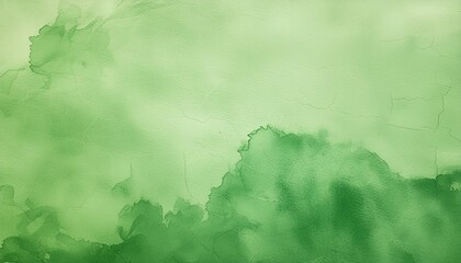 soft green brushed watercolor paint paper textureold vintage rustic background