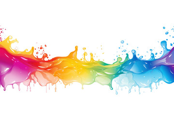 PNG  Rainbow splash backgrounds pattern rainbow.