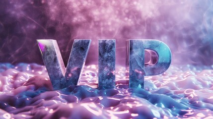 Holo Marble VIP concept art poster.