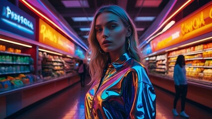 Fototapeta premium Models in Markets