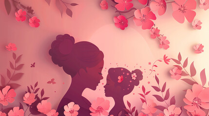 Woman and Man With Flowers in Their Hair