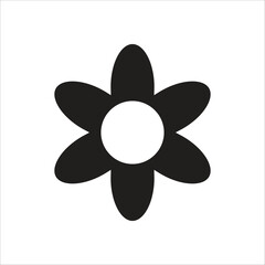 flower vector icon line template
