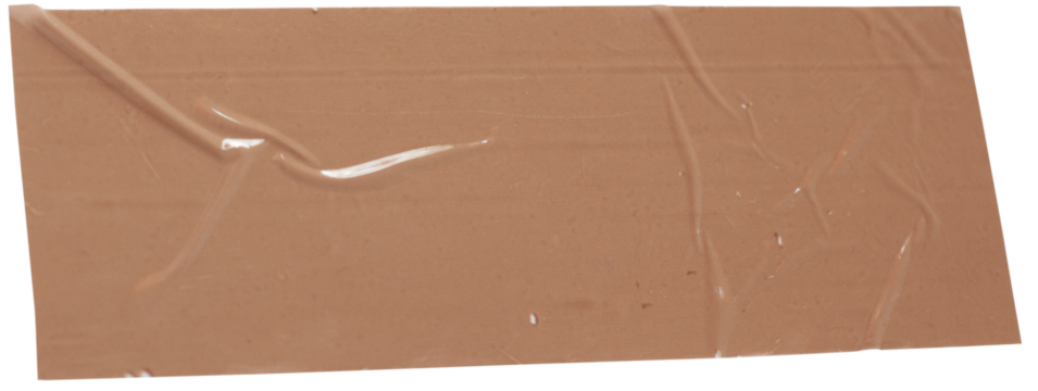 Fita isolante adesiva isoladas. Recortes pegajosos de plástico amassado. Colante abstrato, detalhes.