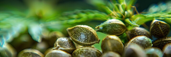 photo of cannabis seeds 